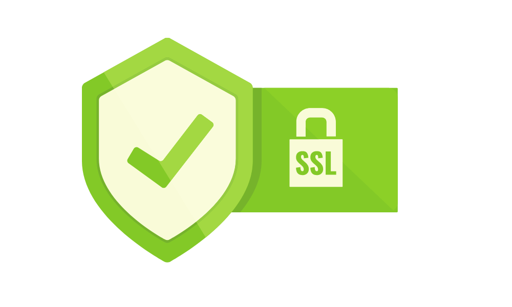Página segura con cifrado SSL para proteger los datos y transacciones.